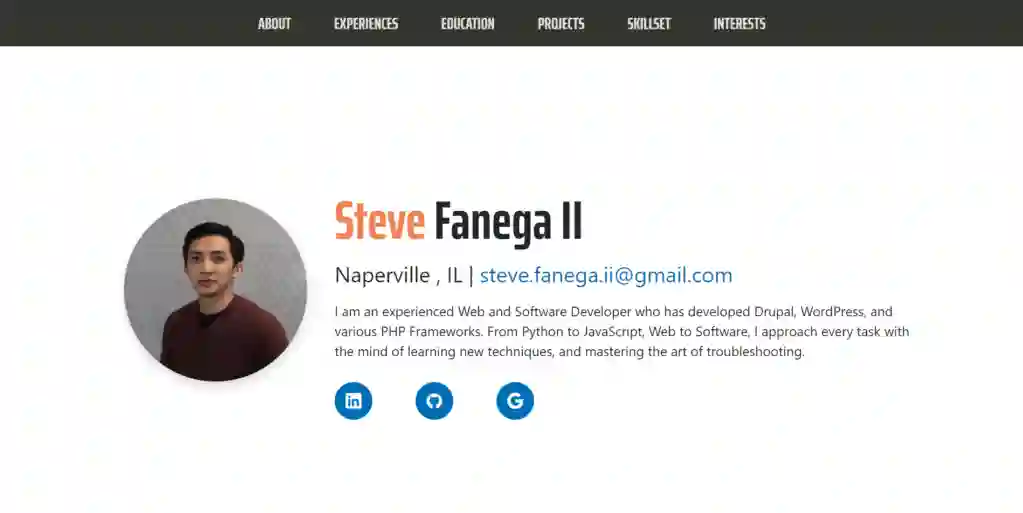 Steve Fanega II Image